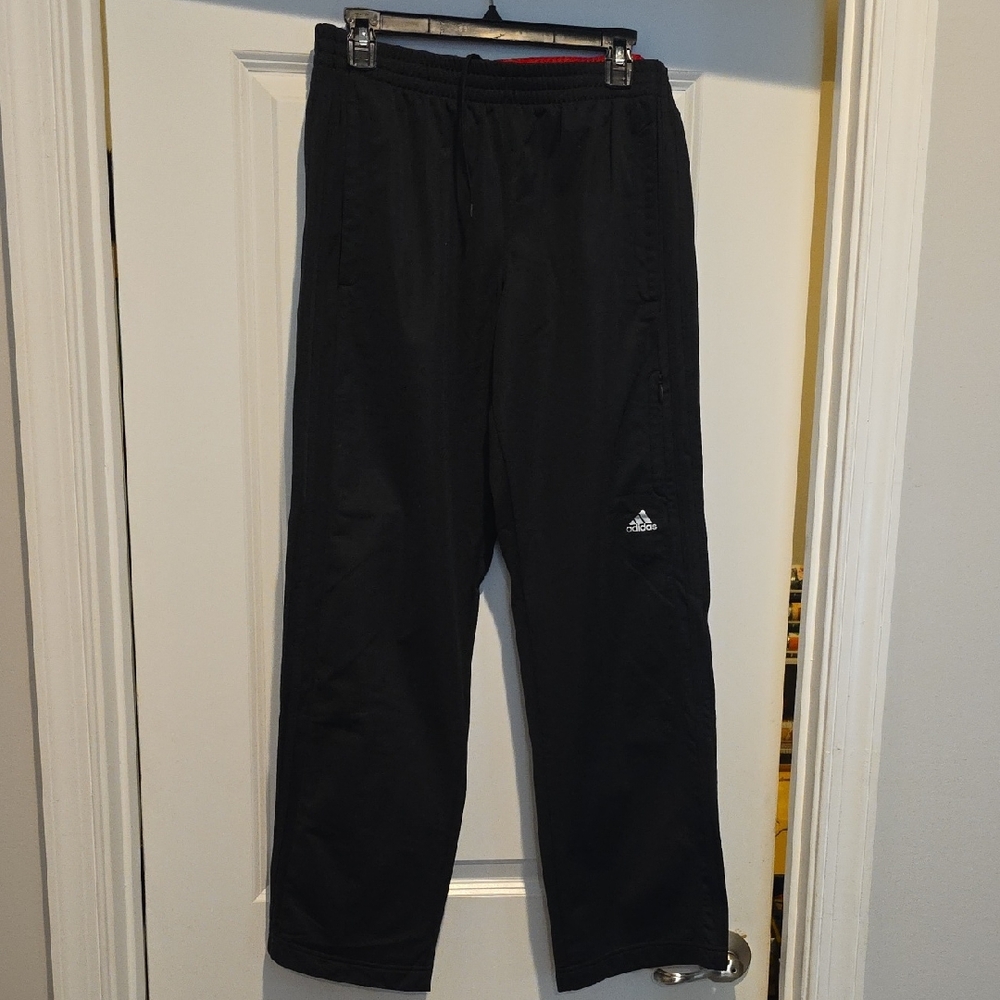 Adidas Dark Track Pants with Logo